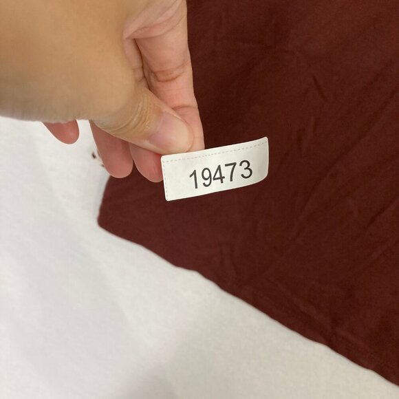 LOGO Lori Goldstein Brown Cream Animal Print Pocket Stretch Casual Top XL - Picture 4 of 10